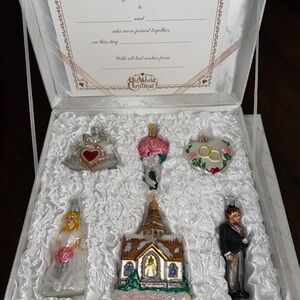 Wedding Ornament Set